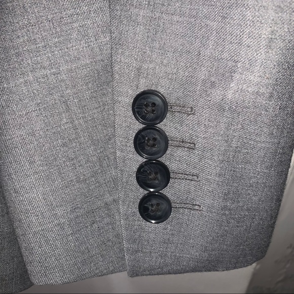 BAR III Slim Fit Gray Suit Set - Picture 7 of 10